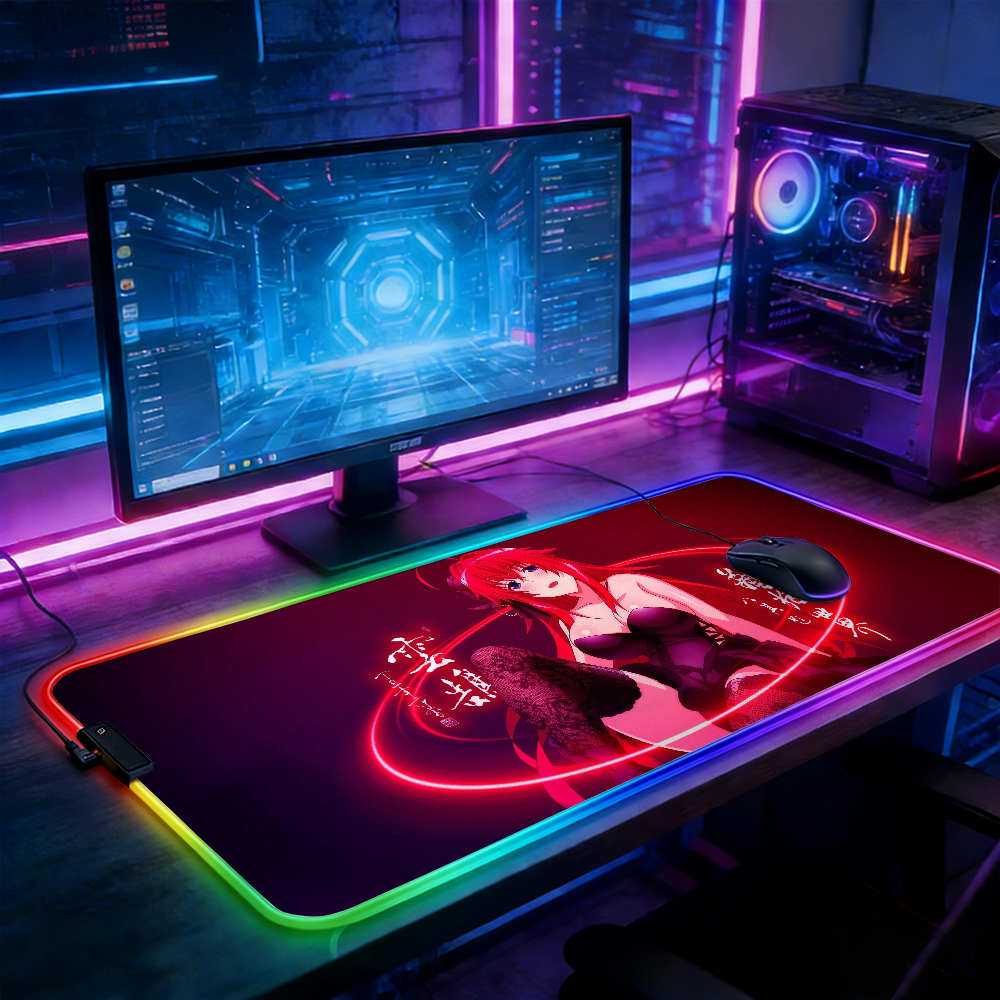 LED Lighting RGB Mouse Pad E-s – Esports Gaming High School recenzja i cena