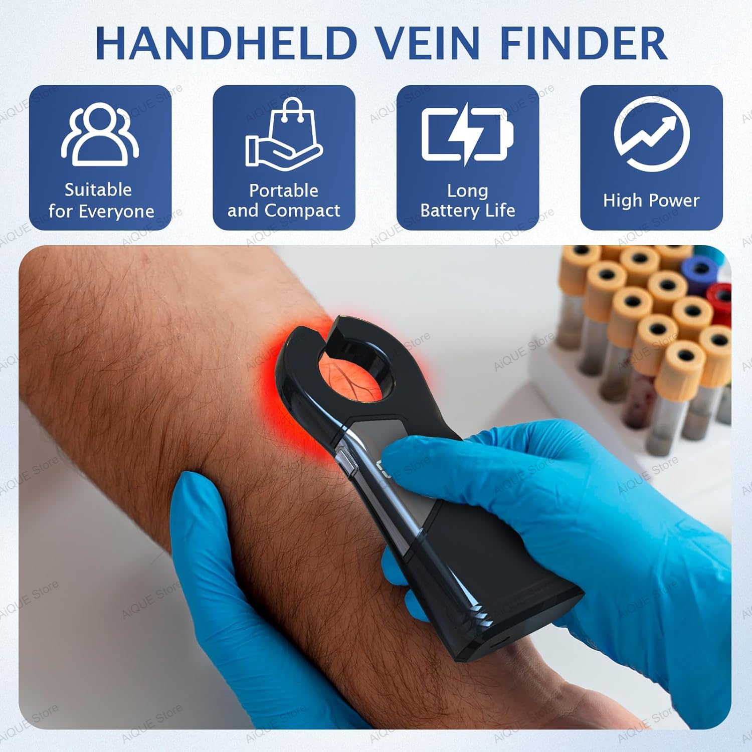 AiQUE Vein Locator with Storag – Dual Monitor Stand recenzja i cena