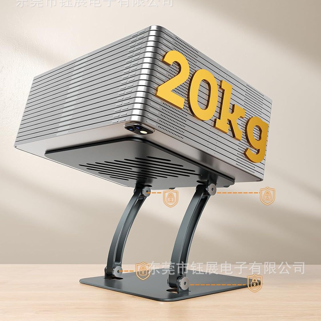 Tablet Holder Stand, Dual Rod  – Dual Monitor Stand recenzja i cena